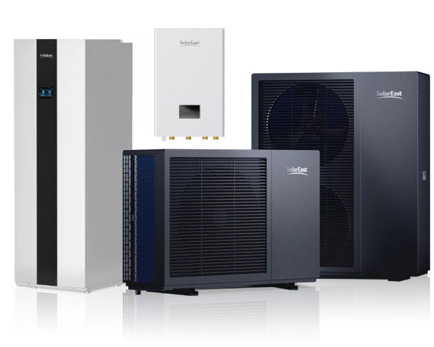 تجربه گرمایش و خنک سازی کارآمد در تمام طول سال با R290 R32 راه حل پمپ گرما هیدرولیک منبع هوا