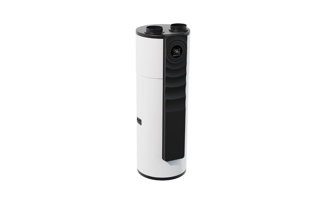 200L/250L همه در یک آبگرمکن پمپ گرما با R290 یا R134a خنک کننده